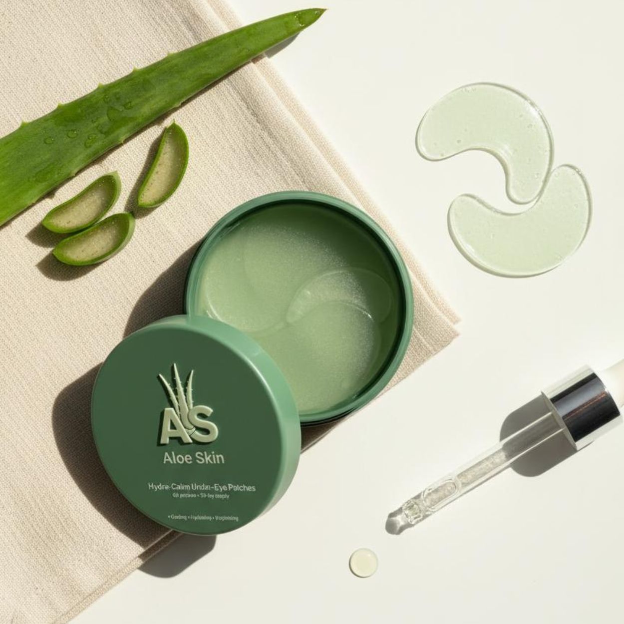 Hydra - Calm Under - Eye Patches (60 Patches • 30 - Day Ritual) - Aloeo