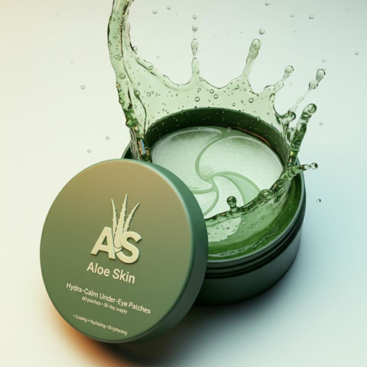 Hydra - Calm Under - Eye Patches (60 Patches • 30 - Day Ritual) - Aloeo